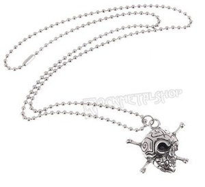 naszyjnik kulkowy CZASZKA Ø2mm