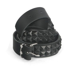 pasek z ćwiekami PYRAMID 2-RZĘDY