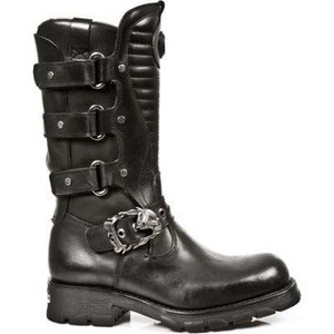 buty NEW ROCK ITALI NEGRO, MOTORCYCLE NEGRO (FC) [7604-S1]
