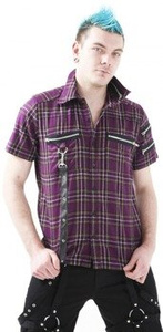 koszula DEAD THREADS  w kratę