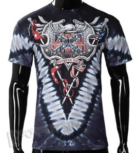 koszulka LYNYRD SKYNYRD - SOUTHERN ROCK SHIELD, barwiona