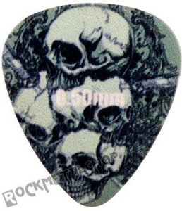 kostka gitarowa ROCK PICK - SKULLS