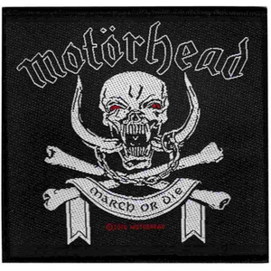 naszywka MOTORHEAD - MARCH OR DIE