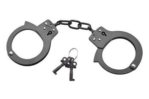 kajdanki stalowe BLACK