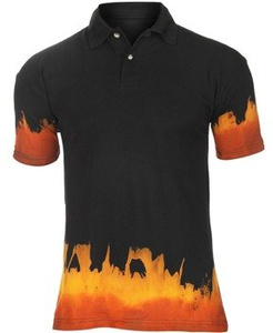 koszulka POLO - FIRE SKULL