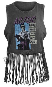 bluzka damska AC/DC - DIRTY DEEDS VINTAGE, na ramiączkach