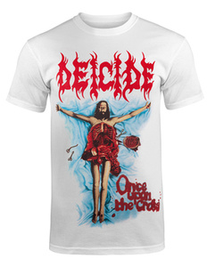 koszulka DEICIDE - ONCE UPON THE CROSS (WHITE)