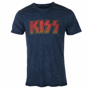 koszulka KISS - CLASSIC LOGO NAVY
