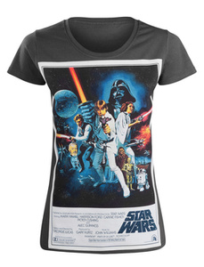 bluzka damska STAR WARS (GWIEZDNE WOJNY) szara