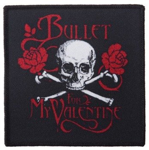 naszywka BULLET FOR MY VALENTINE - SKULL