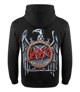 bluza SLAYER - EAGLE, rozpinana z kapturem