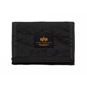 portfel ALPHA INDUSTRIES - COMBAT LABEL BLACK