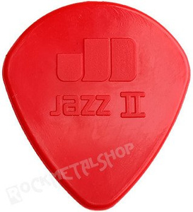 kostka gitarowa JIM DUNLOP - NYLON JAZZ II / 1.18 RED (47R2N)