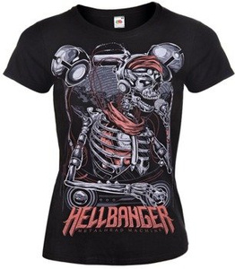 bluzka damska BLACK ICON - HELLBANGER (DICON153 BLACK)