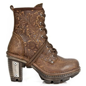 buty damskie NEW ROCK VINTAGE FLOWER ALASKA CUERO, NEOTRAIL HUMO [M.NEOTR008-C33]