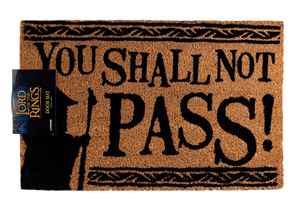 wycieraczka THE LORD OF THE RINGS - YOU SHALL NOT PASS