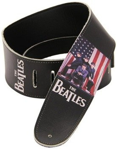 pas do gitary THE BEATLES - US FLAG vegan leather, 63 mm
