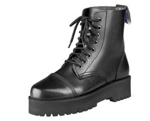 trzewiki STEADY'S - 8 dziurek, czarne (STE/804)