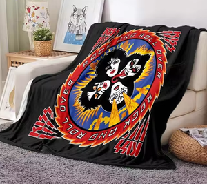 narzuta/koc KISS - ROCK AND ROLL