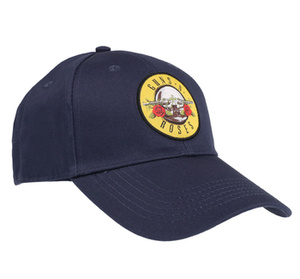 czapka GUNS N' ROSES - CIRCLE LOGO (NAVY BLUE)