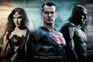 plakat BATMAN VS SUPERMAN - CITY