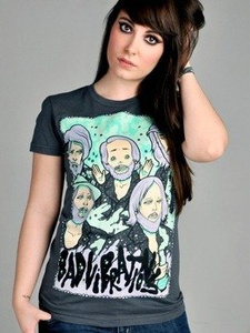 bluzka damska DISTURBIA - BAD VIBRATIONS