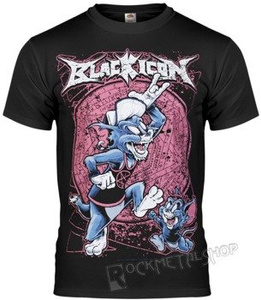 koszulka BLACK ICON - TOM AND JERRY (MICON036 BLACK)