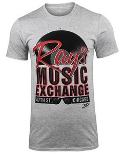 koszulka THE BLUES BROTHERS - RAYS MUSIC EXCHANGE szary melanż