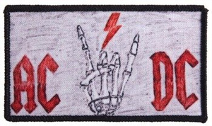 naszywka AC/DC - LOGO