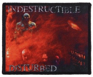 naszywka DISTURBED - INDESTRUCTIBLE