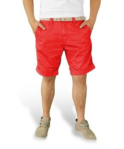 spodnie krótkie XYLONTUM CHINO SHORTS RED