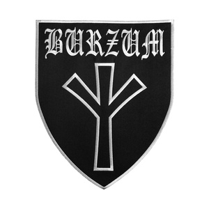 ekran termiczny BURZUM - RUNE WHITE