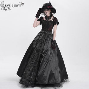 suknia DEVIL FASHION - BLACK GOTHIC