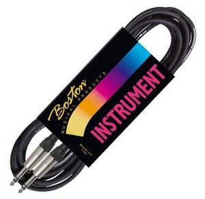 kabel instrumentalny BOSTON 1m JACK prosty/prosty 6,3mm STEREO
