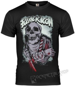 koszulka BLACK ICON - EAT (MICON086 BLACK)