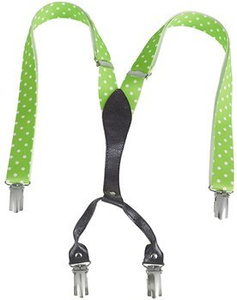 szelki damskie zielone, 25 mm