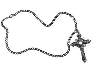 wisior + łańcuch KRZYŻ