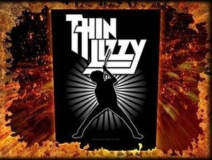 ekran THIN LIZZY - LOGO / SILHOUETTE