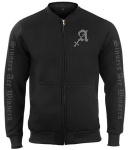 bluza AMENOMEN - WHITE WOLF rozpinana, bejsbolówka (OMEN048CB)