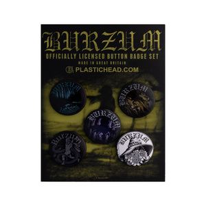 zestaw 5 szt. przypinek BURZUM - SET 3