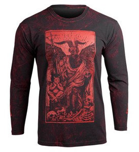 longsleeve AMENOMEN - DEVIL (OMEN094LO ALLPRINT RED)
