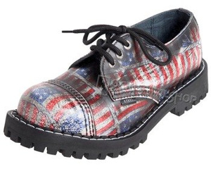 krótkie glany STEEL - US / BLACK (3 dziurki)