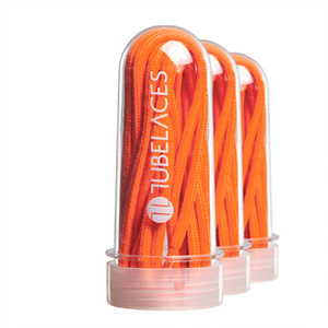 sznurowadła TUBELACES - NEON ORANGE (150 cm)