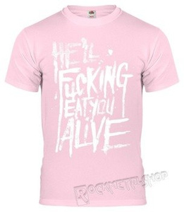 koszulka BLACK ICON - HE'LL FUCKING EAT YOU ALIVE (MICON150 LIGHT PINK)