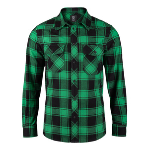 koszula CHECKSHIRT - GREEN/BLACK GINGHAM