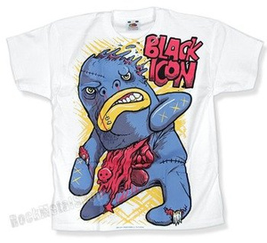 koszulka dla dzieci BLACK ICON - BIGMO biała