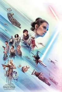 plakat STAR WARS - THE RISE OF SKYWALKER (REY)