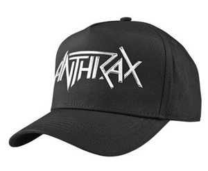 czapka ANTHRAX - LOGO SONIC SILVER