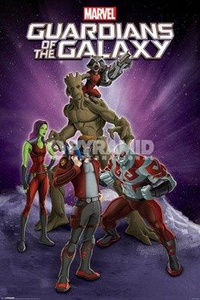 plakat GUARDIANS OF THE GALAXY - GROUP