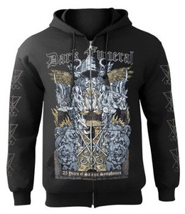 bluza DARK FUNERAL - 25 YEARS OF SATANIC SYMPHONIES, rozpinana z kapturem